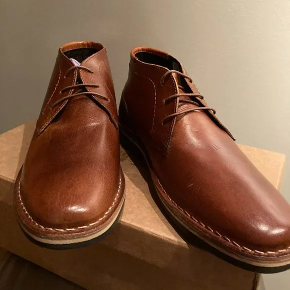 Steve Madden mens Harken chukka boots, Cognac, 8.5 US Amazon.com: Steve Madden Men main image 4